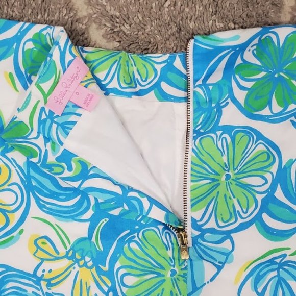 SOLD Lilly Pulitzer Sweet  Sour Marigold Skorts Sz - Picture 13 of 14